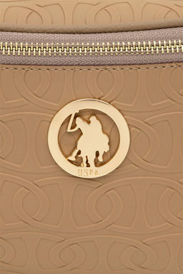 Женская темно-бежевая сумка - U.s. polo assn фото 5