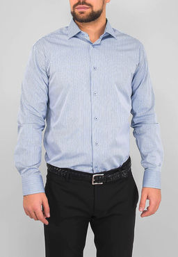 Сорочка мужская длинный рукав GREG 221/191/8182/Z/1p  фото 8