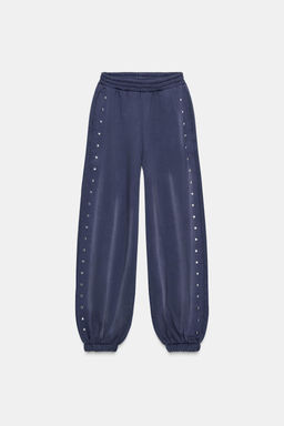 FADED JOGGERS WITH STUDS - Zara фото 7