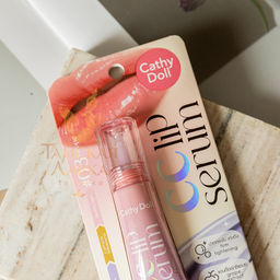 Мультифункциональный бальзам-сыворотка для Губ Питание и Восстановление (03 Розовый) CATHY DOLL 10 гр фото 8