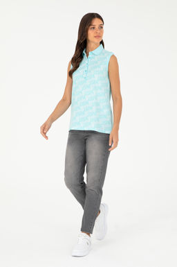 Женская мятная футболка Неожиданная скидка в корзине - U.s. polo assn фото 11