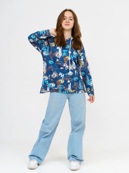 884/1Д Худи детское "Индиго"