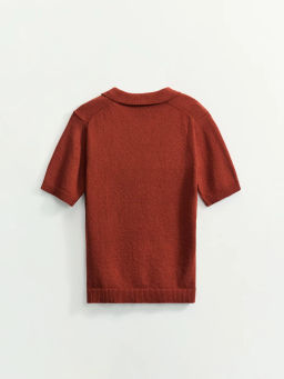 Джемпер поло из хлопка / Zarina фото 9