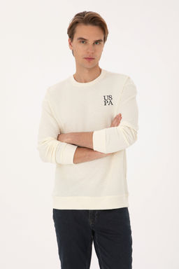 Erkek Krem Sweatshirt - U.s. polo assn фото 10