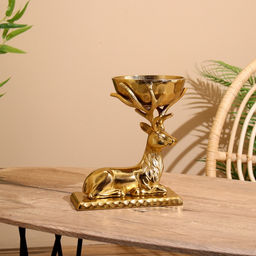 Подсвечник Олень, 24?14?24 см, алюминий