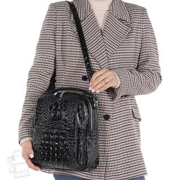 Рюкзак женский 69123-1 black Velina Fabbiano-Safenta/50 в Новосибирске