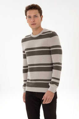 Erkek Regular Fit Bisiklet Yaka Ta_ Kazak - U.s. polo assn фото 3