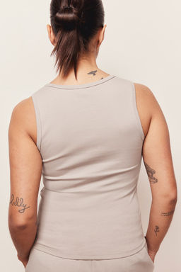 Camiseta sin mangas en canale - H&m фото 5