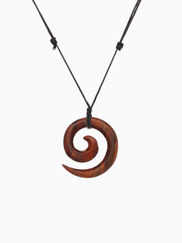 Кулон «Спираль», дерево соно