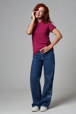 Футболка-поло Натали 14402 хлопок фото 47