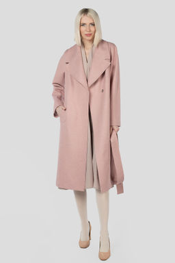 Пальто женское демисезонное (пояс) - El podio фото 2