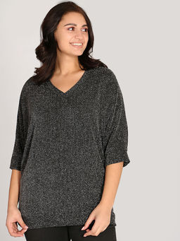 Блуза вечерняя женская большие размеры - Almond фото 7