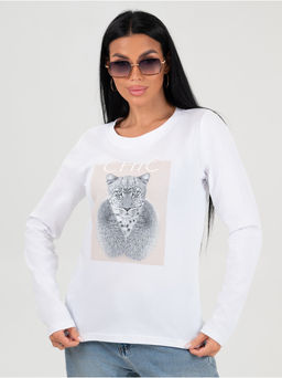 Лонгслив Шик женский белый - София фото 6