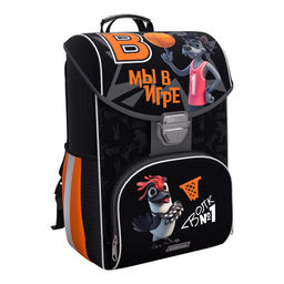 АКЦИЯ Цена за 1 шт. Ученический ранец с грудной перемычкой ErichKrause ErgoLine® 15L Ну, погоди! Каникулы (Баскетбол)