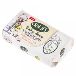 Мыло туалетное твердое детское Dalan Baby Zero 90г, Хлопок (Турция)