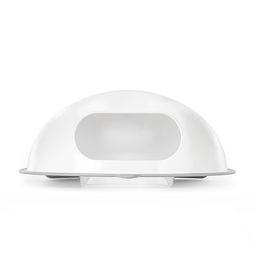 Накладка для унитаза детская (антискользящая) бело-серый