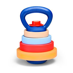 Детская гиря "Самый сильный-2" в коробке