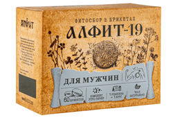 Алфит-19 Для мужчин БАД в брикетах Алфит 1201
