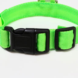 Ошейник с подсветкой, зарядка от USB, размер M, ОШ 37-46 см, 3 режима, зелёный - Пижон фото 3