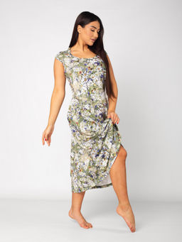 Сарафан женский кулирка СЛАВЯНКА ЗЕЛЕНЬ - Domtrik фото 5