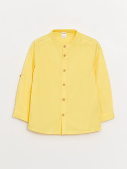 Hakim Yaka Uzun Kollu Basic Erkek ?ocuk G?mlek