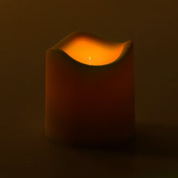 Цена за 12 шт. Свеча светодиодная, белая - Simaland фото 3