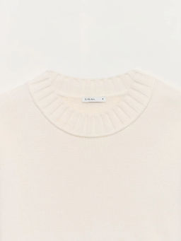 Вязанный джемпер с хлопком в составе / Zarina  фото 9