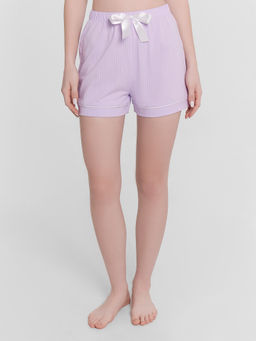 Пижама женская Mark Formelle хлопок с эластаном лиловая  фото 4