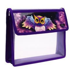 Папка для тетрадей, А5, пластиковая, 23×19×5 см