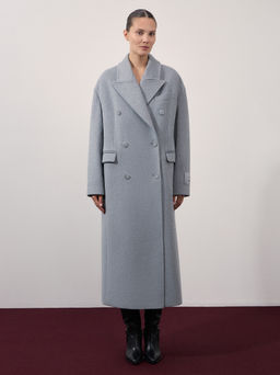 Пальто с шерстью / Zarina Х ROGOV  фото 3