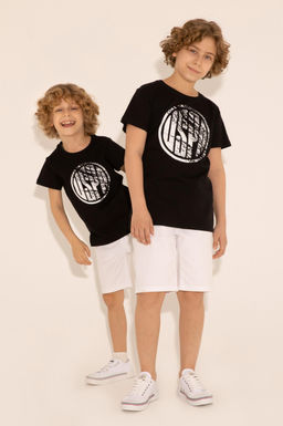 Футболка U. S. Polo Assn для мальчиков с круглым вырезом черная - U.s. polo assn фото 7