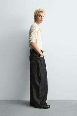 RELAXED FIT TROUSERS WITH CHAIN - Zara фото 14