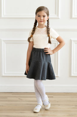 Джемпер детский молочный Д-252 (122-128, 64)