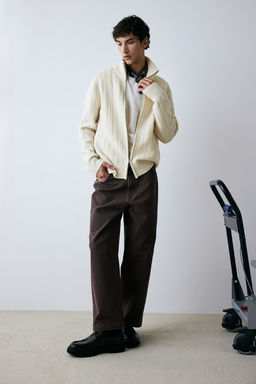 Cardigan en punto texturizado Regular Fit - H&m фото 3