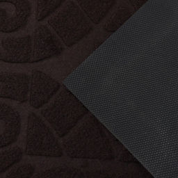 Коврик придверный Доляна Welcome, вензеля, влаговпитывающий, без окантовки, 38×59 см, МИКС