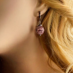 Серьги из муранского стекла BERRY MIX LS1946