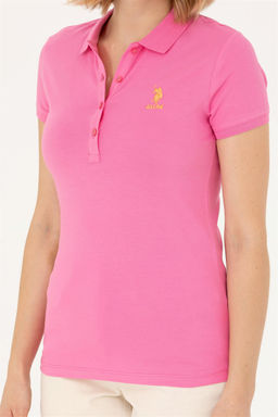 Kad_n Pembe Polo Yaka Ti__rt - U.s. polo assn фото 6