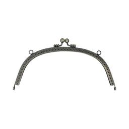 Gamma FER-10 Застежка для сумки фермуар 16.5 x 7.5 см 5 х 1 шт. №02 под состаренную бронзу