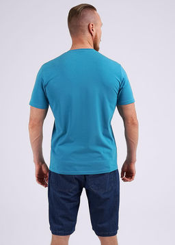 CLE Футболка муж. 541982/09г_п бирюзовый - Clever wear фото 4