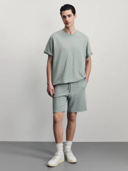 Футболка из плотного хлопка / Zarina фото 2