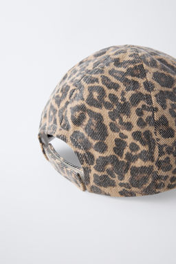 3-14 YEARS/ ANIMAL PRINT EMBROIDERED CAP - Zara фото 3