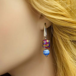 Серьги из муранского стекла - Vloes фото 3