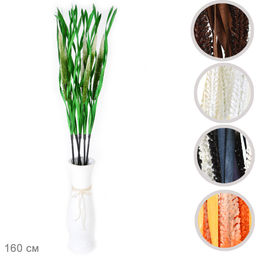 Сухоцвет 5 штук набор 160 см черные / GA103-3B /уп 60/ - ГалеонТрейд фото 4