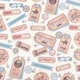 Цена за 10 шт. Бумага упаковочная крафт «СУПЕРГЕРОЙ», 60×90 см