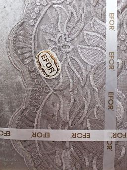 Скатерть EFOR SAHESER 160x220 серый  фото 2