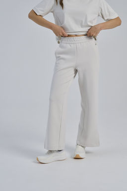 Брюки трикотажные Серо-бежевый