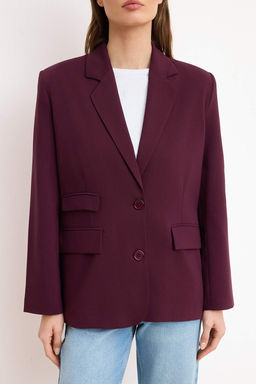 Trendyolmilla Wardrope Essentials  Murdum Cep Detayl? Blazer Ceket | TWOSS26BC00011  фото 5