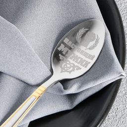 Ложка чайная с гравировкой Настоящий мужик, 3 х 14 см - Семейные традиции фото 5