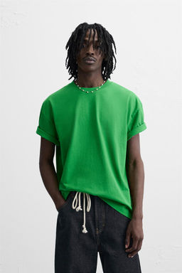 BASIC HEAVY WEIGHT T-SHIRT - Zara фото 87