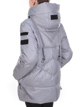 8912 GRAY Куртка зимняя женская CORUSKY (200 гр. холлофайбера) - Fashion фото 4